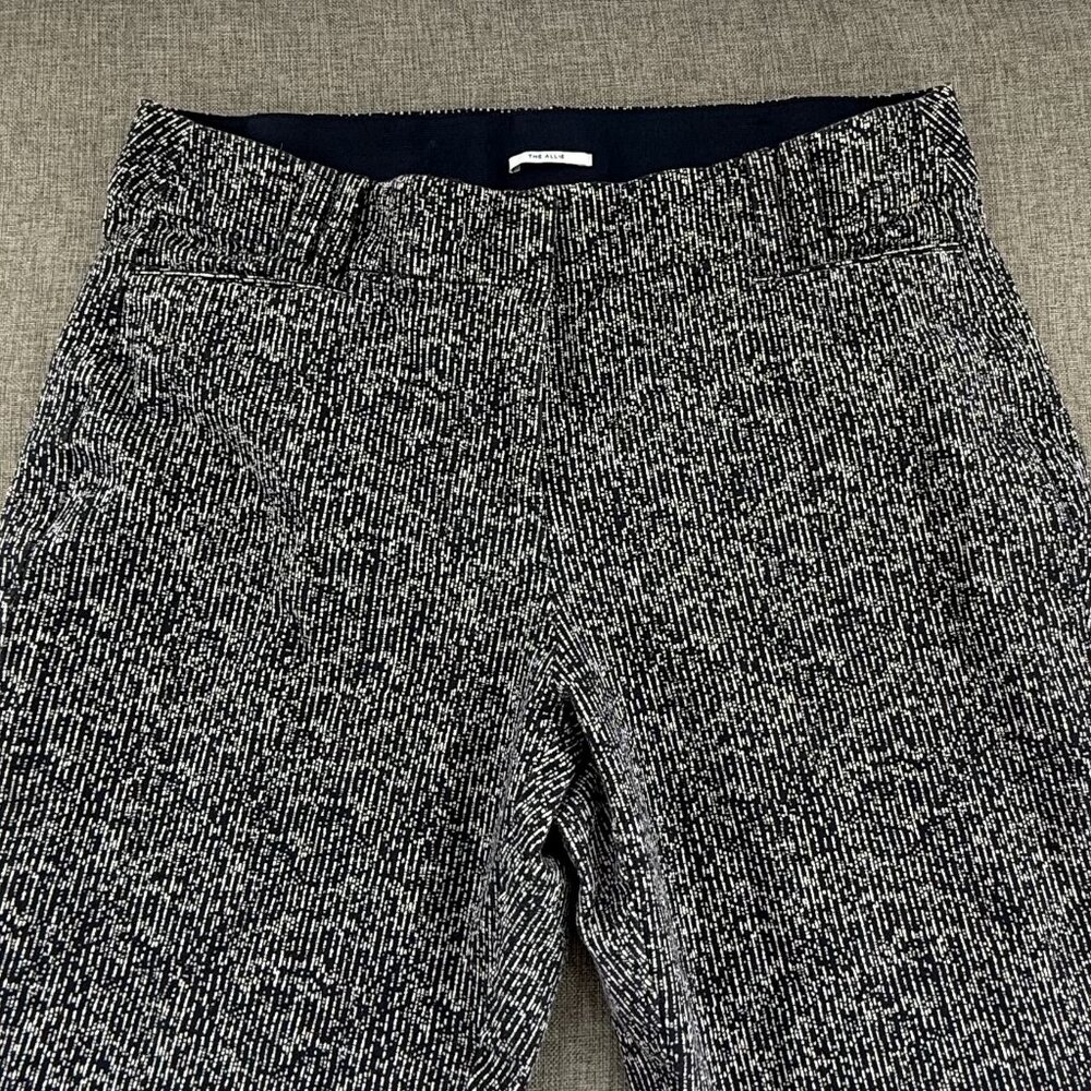 LANE BRYANT The Allie Cropped Pants Sz 14 Cotton‎ Blend Thick Elastic Waist Band - Picture 3 of 13